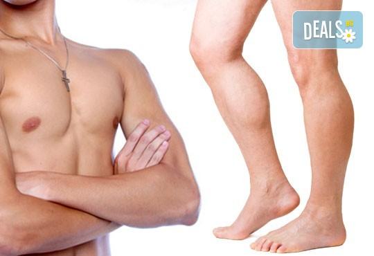 Фотоепилация за мъже - безболезнено и качествено с новия апарат SHR - революция в трайното обезкосмяване в Beauty center Body Silк - Снимка 1