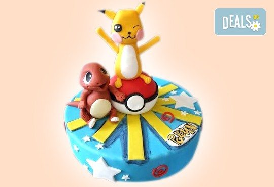 MAX цветове! Детски торти MAX цветове с 2, 3 или 4 фигурки, фотодекорация и апликация по дизайн на Сладкарница Джорджо Джани! - Снимка 10