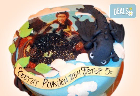 За момчета! Детски торти за момчета с коли и герои от филмчета с ръчно моделирана декорация от Сладкарница Джорджо Джани - Снимка 20