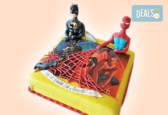 За момчета! Детски торти за момчета с коли и герои от филмчета с ръчно моделирана декорация от Сладкарница Джорджо Джани - Снимка 3