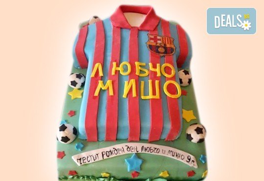 За спорта! Торти за футболни фенове, геймъри и почитатели на спорта от Сладкарница Джорджо Джани! - Снимка 24