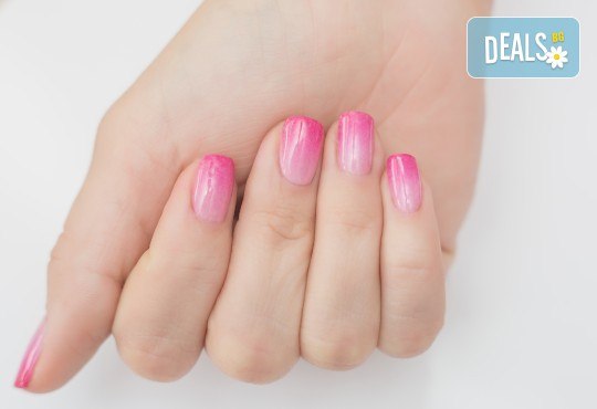 Неонов летен омбре маникюр с гел лак от Superlativ Beauty House! - Снимка 3