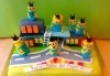 Смърфове, Миньони и Мечо Пух! Голяма детска 3D торта 37 ПАРЧЕТА с фигурална ръчно изработена декорация от Сладкарница Джорджо Джани - thumb 10