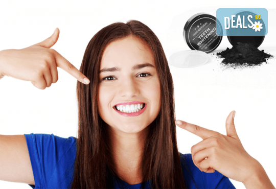 Красива и сияйна усмивка без усилие! Кокосов прах за избелване на зъби Teeth Whitening от Grizzly Mall от Shills - Снимка 2