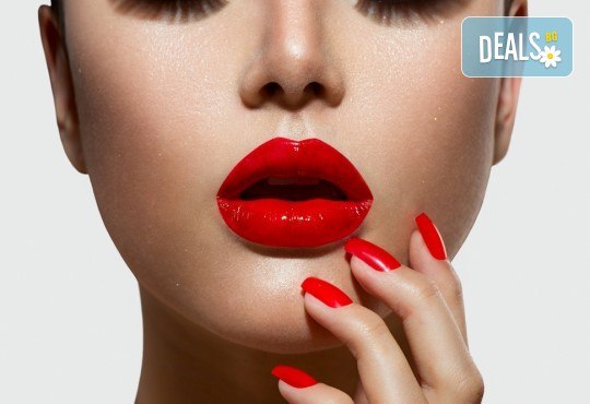 Добавете цветен и модерен акцент за красиви ръце с класически маникюр с гел лак S&A, CANNI и Blue sky в Салон Виктория! - Снимка 1