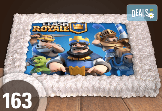 С любима снимка! Голяма детска торта 20, 25 или 30 парчета със снимка на любим герой от Сладкарница Джорджо Джани! - Снимка 20