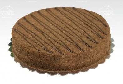 Изкусително! Френска шоколадова торта с тънки какаови блатове и течен шоколад, 16 парчета, от Сладка София!