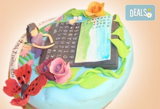 Детска АРТ торта с фигурална ръчно изработена декорация с любими на децата герои от Сладкарница Джорджо Джани - Снимка 48