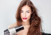Боядисване с боя Farma Vita, кератинова терапия по цялата дължина на косата, масажно измиване и оформяне в салон Diva! - thumb 3