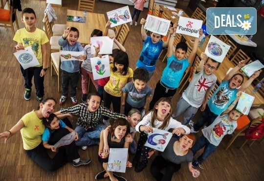 Еднодневна активна занималня с много забавления и приключения, с включено тристепенно меню от Funtopia само от 1 до 3 ноември за деца от 6 до 12 г.! - Снимка 11