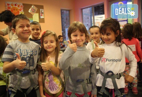 Еднодневна активна занималня с много забавления и приключения, с включено тристепенно меню от Funtopia само от 1 до 3 ноември за деца от 6 до 12 г.! - Снимка 6