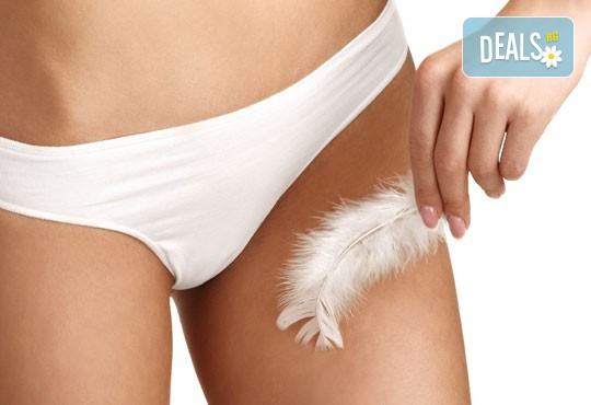 IPL фотоепилация на пълен интим, включващ бикини линия, интим и перианална област + на 1 малка зона в салон Орхидея - Студентски град! - Снимка 2