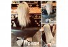 Удължаване и сгъстяване на коса със 100% естествени, натурални коси, боядисване за уеднаквяване на цвета, подстригване и преливане на косите в Studio Еxtravagant! - thumb 3