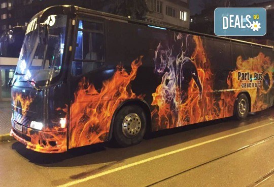 За ергенско, моминско или фирмено парти! Наем на Party Bus за 1 или 2 часа, еротично денс шоу, алкохол и безалкохолни напитки - Снимка 2