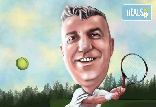 Забавен и оригинален подарък! Ръчно рисувана дигитална карикатура или шарж по избор от Онлайн магазин за подаръци Банана - Снимка 5