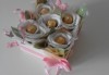 Букет Нежност или Калина, съставен от шоколадови бонбони и красиви декорации, от Онлайн магазин за подаръци Банана - thumb 5