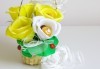 Букет Нежност или Калина, съставен от шоколадови бонбони и красиви декорации, от Онлайн магазин за подаръци Банана - thumb 3
