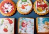 Празниците идват! Коледни бисквити със снимка на Дядо Коледа, Снежния човек, джуджета, ангелчета и елхички от майстор-сладкарите на Muffin House! - thumb 1