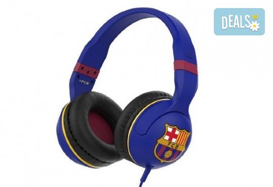 За истинските фенове! Вземете слушалки Skullcandy Hesh 2.0 с микрофон и логото на ФК Барселона! - Снимка 1