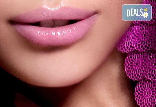 Уголемяване на устни със 100% хиалуронова киселина и ултразвук - 1 или 4 процедури, в салон за красота Теди! - Снимка 1