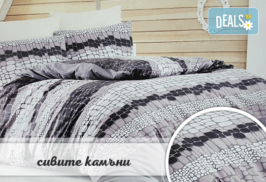 Семеен подарък! Лукозен комплект спално бельо, внос от Турция + подаръчна кутия от Zavivkite.com! - Снимка 7