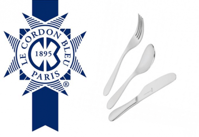 Високо качество на добра цена! Комплект прибори за деца Cordon Bleu с гравирани мечета!