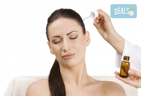 Арганова или кератинова терапия за коса, полиране и оформяне на прическа със сешоар в студио за красота Jessica - Снимка 3