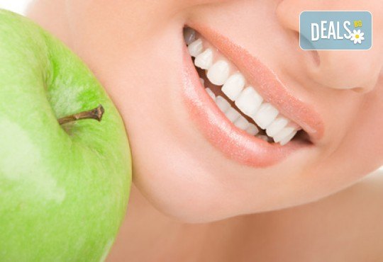 Фотополимерна пломба от висококачествен композитен материал, полиране, преглед и консултация от Sun-Dental! - Снимка 2