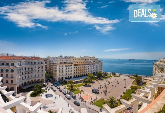 Екскурзия за Цветница до Солун, Гърция, със ТА Солео 8! 1 нощувка със закуска в хотел Sun beach 4*, разходка до Агия Триада, транспорт и екскурзовод - Снимка 1