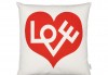За Св. Валентин! Декоративна възглавничка сърце със снимка или квадрат 40х40 см. от Studio SVR Design! - thumb1 5