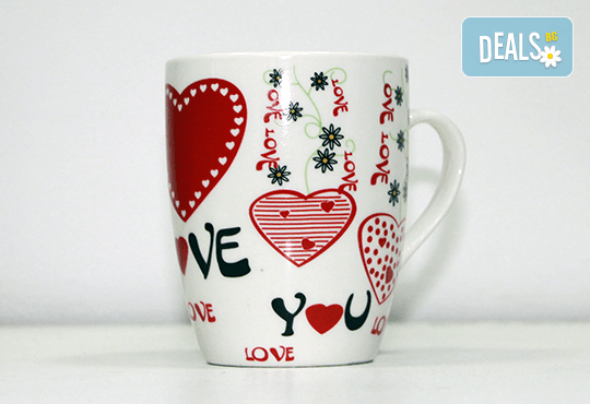 Зарадвайте любимия човек с оригинална чаша с тематична картинка по избор и 7 балона с хелий от Парти магазин Рая! - Снимка 3