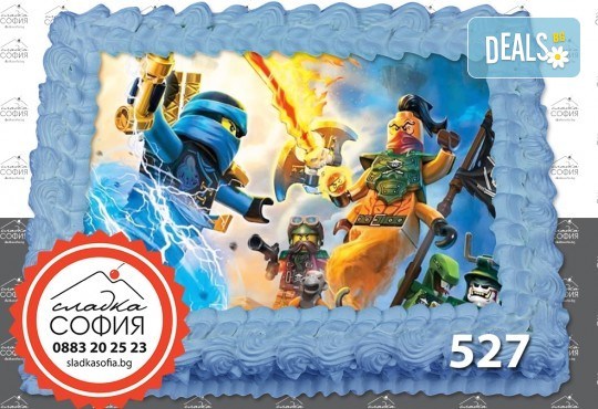 Детска торта с картинка на любим герой и включена доставка от Сладка София! - Снимка 15