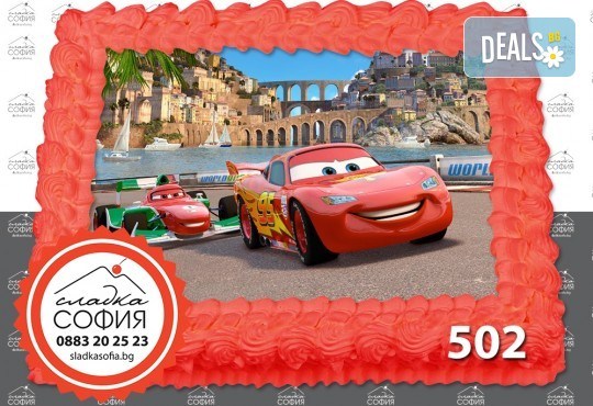 Детска торта с картинка на любим герой и включена доставка от Сладка София! - Снимка 3