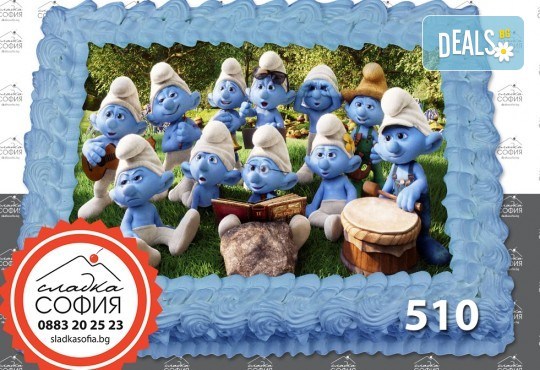 Детска торта с картинка на любим герой и включена доставка от Сладка София! - Снимка 23