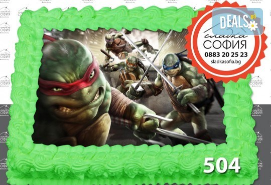 Детска торта с картинка на любим герой и включена доставка от Сладка София! - Снимка 26