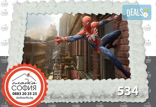 Детска торта с картинка на любим герой и включена доставка от Сладка София! - Снимка 4