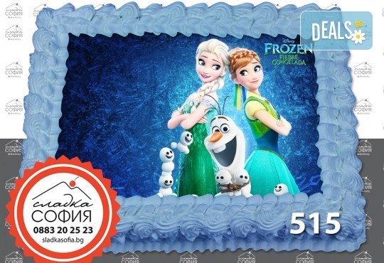 Детска торта с картинка на любим герой и включена доставка от Сладка София! - Снимка 30