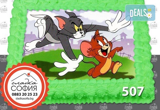 Детска торта с картинка на любим герой и включена доставка от Сладка София! - Снимка 32