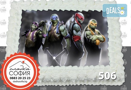 Детска торта с картинка на любим герой и включена доставка от Сладка София! - Снимка 34