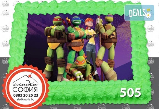 Детска торта с картинка на любим герой и включена доставка от Сладка София! - Снимка 35