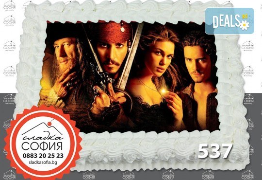 Детска торта с картинка на любим герой и включена доставка от Сладка София! - Снимка 7