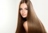 Удължаване и сгъстяване на коса чрез 100% естествени екстеншъни в салон Женско Царство в Центъра или Студентски град! - thumb 3