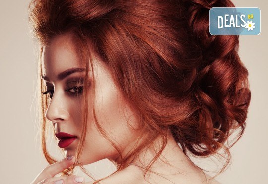 Цялостна грижа за Вашата коса с боядисване, подстригване и оформяне на прическа по избор в салон за красота Коса и Грим! - Снимка 1