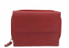 Дамско портмоне на Friedrich от естествена кожа в червен цвят и RFID защита за безконтактни кредитни карти! - thumb 1
