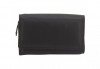 Красив и стилен подарък! Дамско портмоне в черен цвят от естествена кожа и RFID защита за безконтактни кредитни карти! - thumb 3