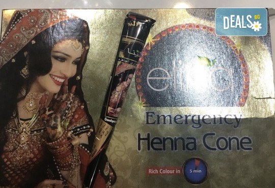 Рисунка на ръце или тяло с дълготрайна къна и по желание маникюр с гел лак и 2 декорации в The One & Only! - Снимка 7