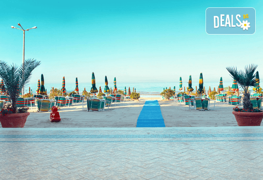 Почивка в Дуръс, Албания, с АПОЛО! 7 нощувки на база All Inclusive в хотел Horizont 4*, транспорт - Снимка 1