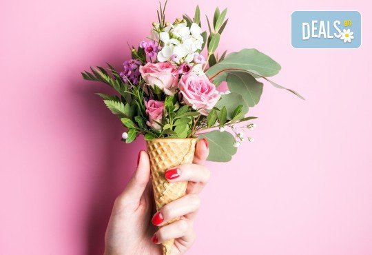 Дълготраен маникюр с гел лак OPI Infinity, 2 красиви декорации и бонус: сваляне на стар гел лак в салон за красота Невени! - Снимка 1