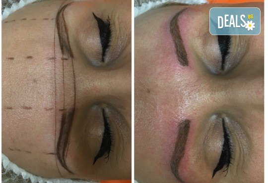 Перфектно оформени арки! Микроблейдинг на вежди и бонус: отстъпка от ретуш от студио за красота Victoria Sonten! - Снимка 5