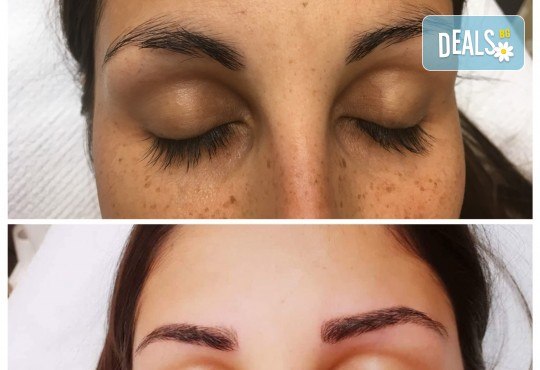 Перфектно оформени арки! Микроблейдинг на вежди и бонус: отстъпка от ретуш от студио за красота Victoria Sonten! - Снимка 7